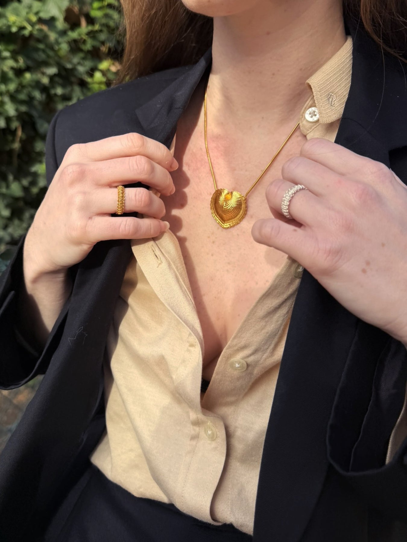 Shell Heartbeat Necklace