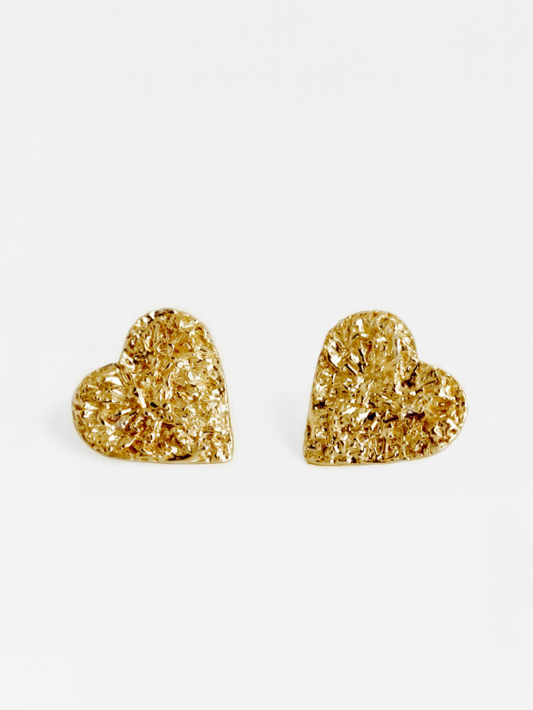 Sparkling Heart Earrings – Mirit Weinstock