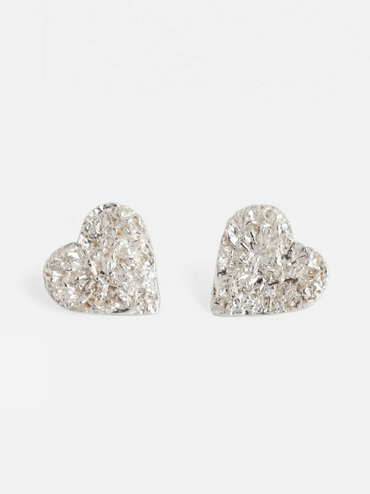 Sparkling Heart Earrings – Mirit Weinstock