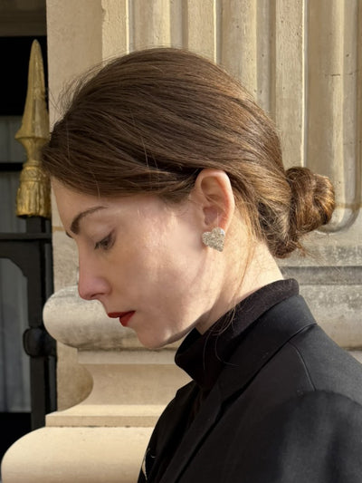 Sparkling Heart Earrings