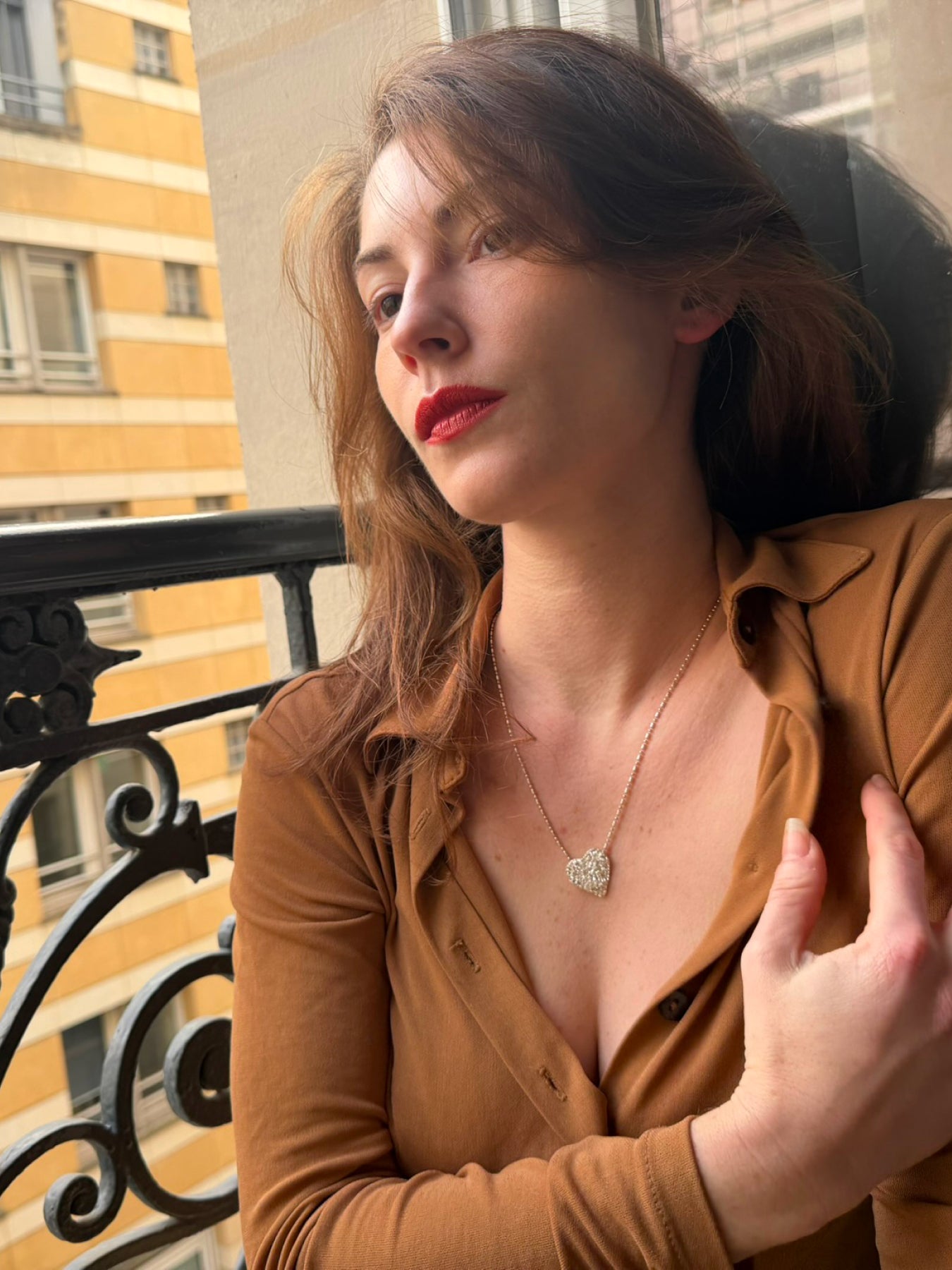 Sparkling Heart Necklace