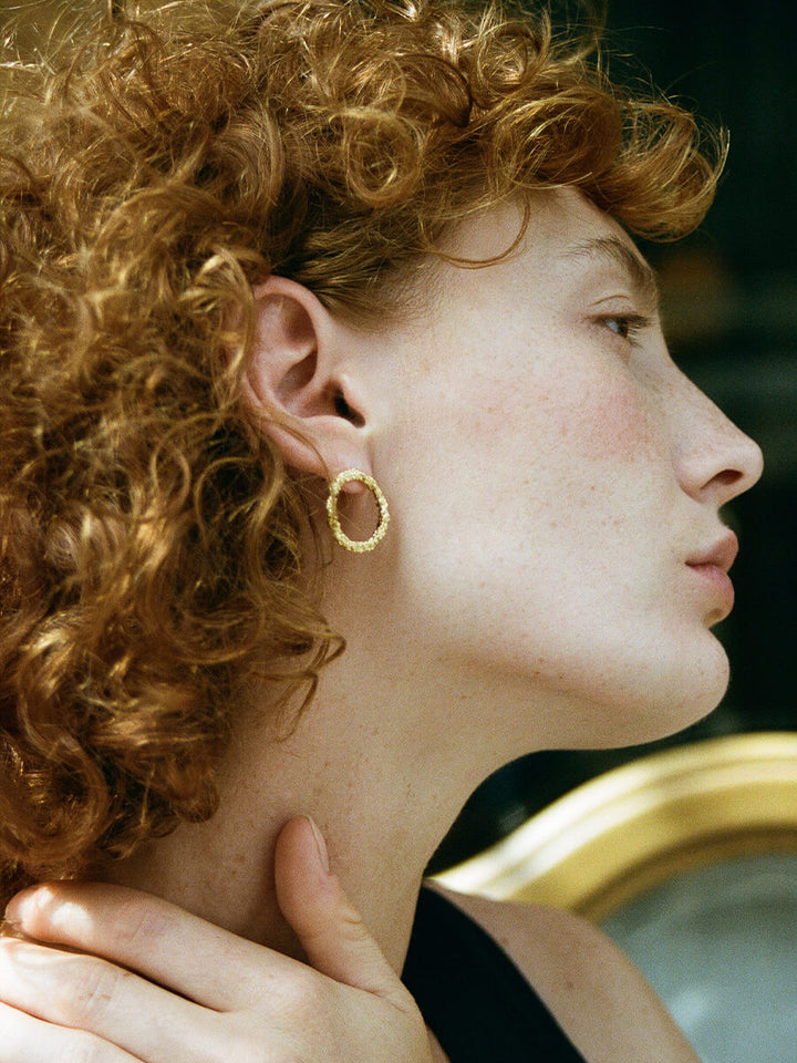 Everyday Sparkling Hoops – Mirit Weinstock