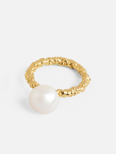 Pearl Sparkling Ring