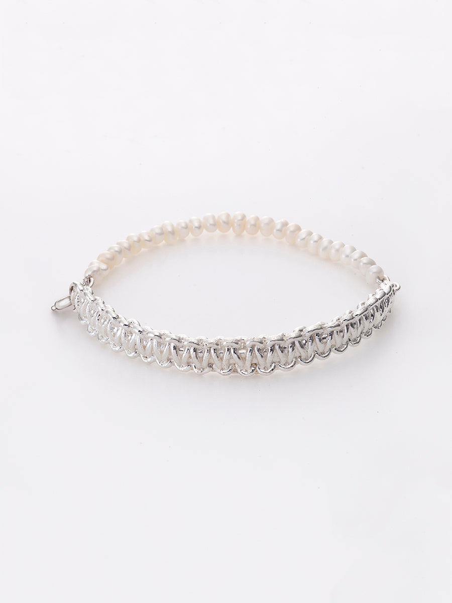 Mizuhiki & Petite Pearls Bracelet