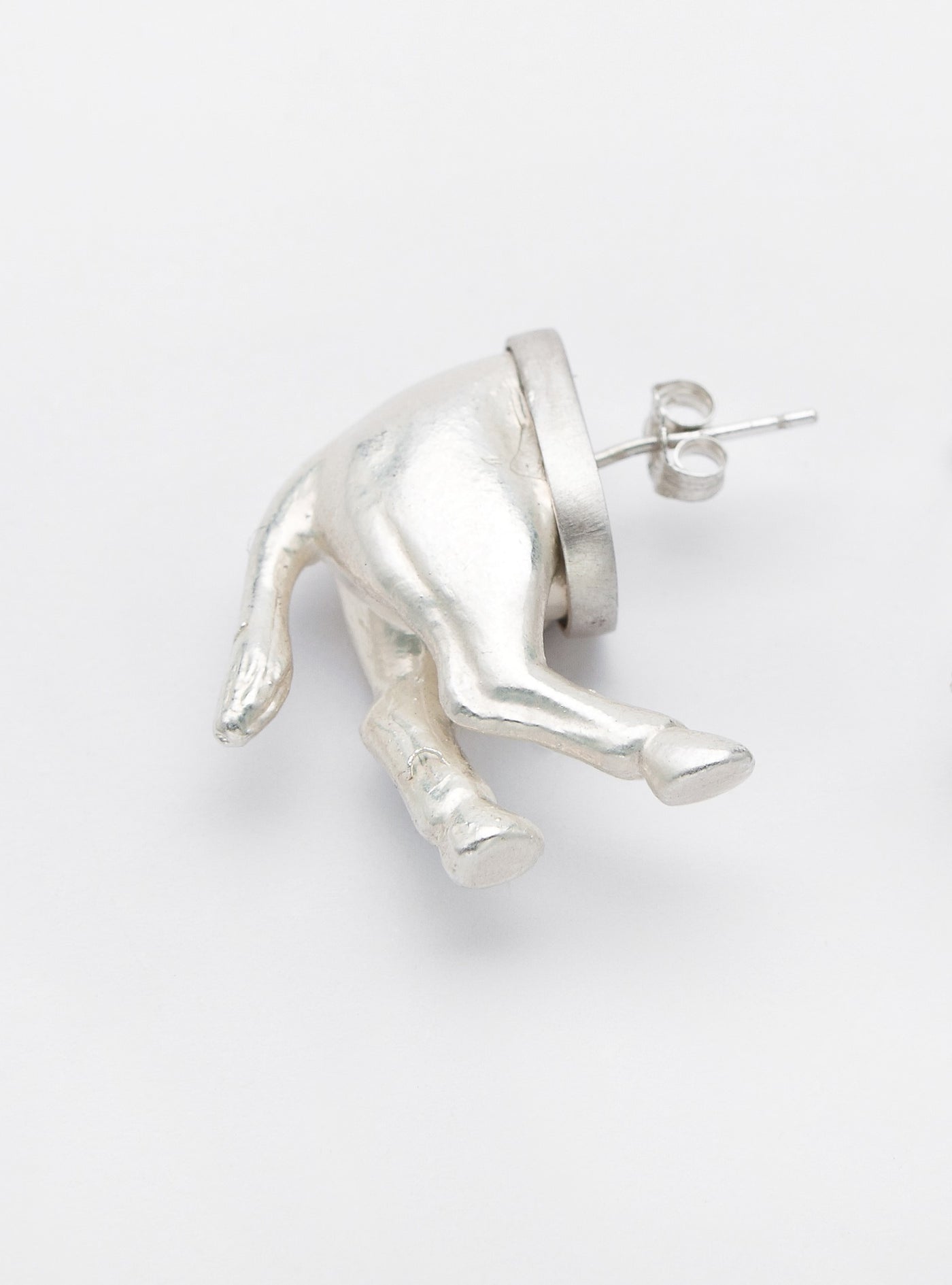 Horse Butt Stud Single Earring