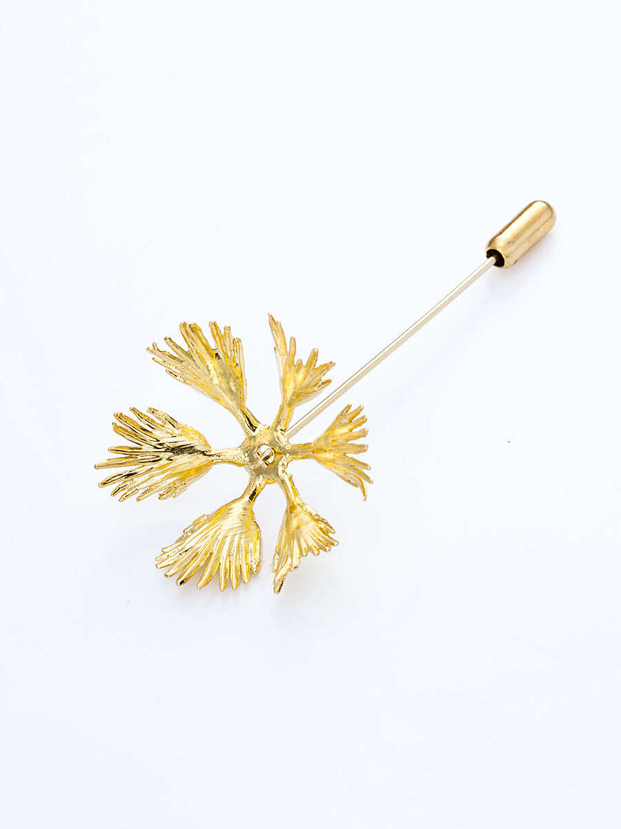 Palm leaves Pin Brooch